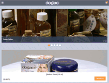 Tablet Screenshot of dogacishop.com